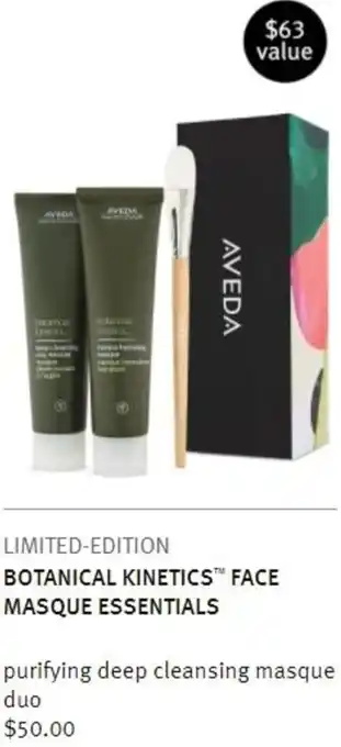 Botanical Kinetics Face Masque Essentials