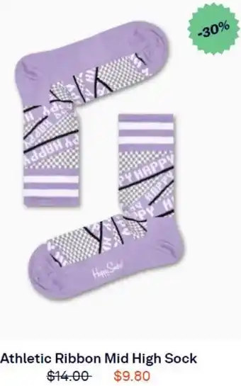 Athletic Ribbon Mid High Sock