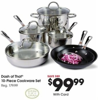 Fred Meyer Dash Of That 10-Piece Cookware Set offer