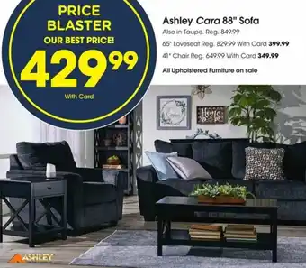 Fred Meyer Ashley Cara 88" Sofa offer