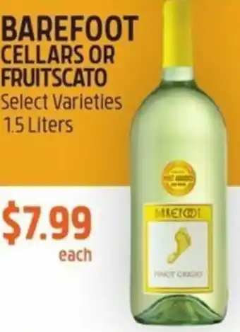 Foods Co Barefoot Cellars Or Fruitscato 1.5 Liters offer