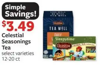 Fareway Celestial Seasonings Tea offer