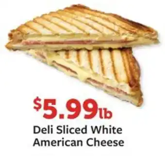 Fareway Deli Sliced White American Cheese offer