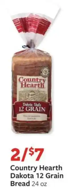 Fareway Country Hearth Dakota 12 Grain Bread 24 oz offer
