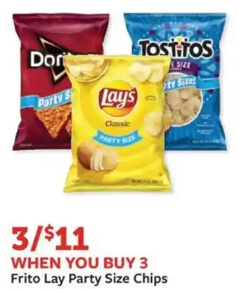 Fareway Frito Lay Party Size Chips offer