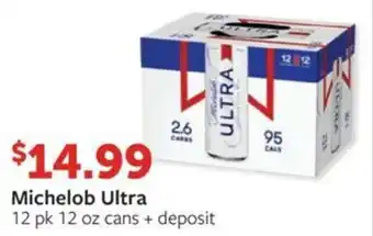 Fareway Michelob Ultra offer