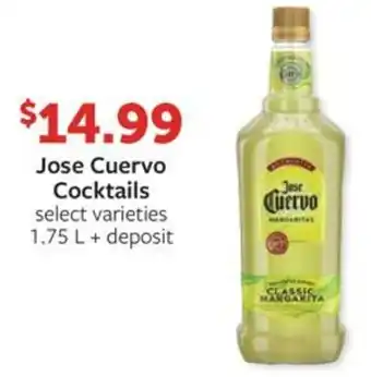 Fareway Jose Cuervo Cocktails offer