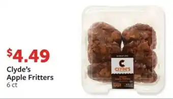 Fareway Clyde's Apple Fritters 6 ct offer