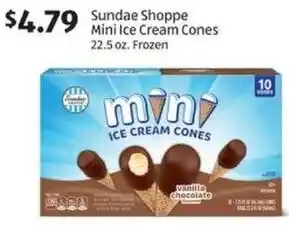 Aldi Sundae Shoppe Mini Ice Cream Cones offer