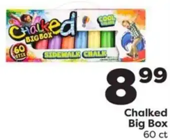 Weis Markets Chalked Big Box offer