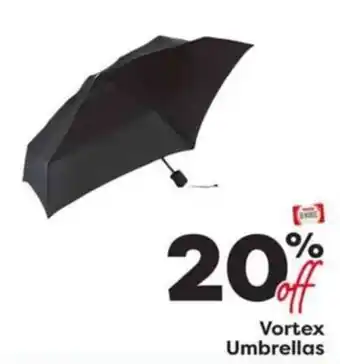 Weis Markets Vortex Umbrellas offer