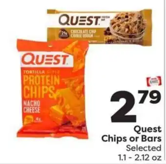 Weis Markets Quest Chips or Bars offer