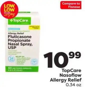 Weis Markets TopCare Nasoflow Allergy Relief offer