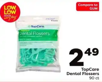 Weis Markets TopCare Dental Flossers offer