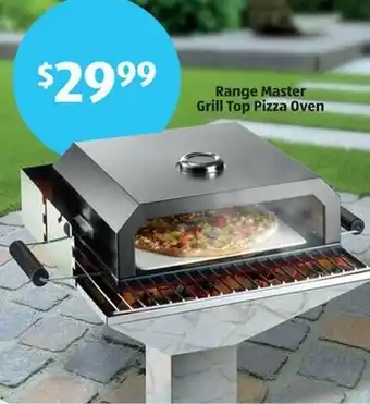 Aldi Range Master Grill Top Pizza Oven offer