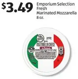 Aldi Emporium Selection Fresh Marinated Mozzarella offer