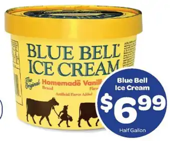 Valu Market Blue Bell Ice Cream offer
