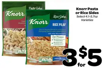 Valu Market Knorr Pasta or Rice Sides offer