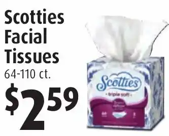 Gristedes Scotties Facial Tissues offer