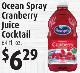 Gristedes Ocean Spray Cranberry Juice Cocktail offer