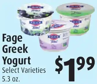 Gristedes Fage Greek Yogurt offer