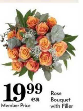 Pavilions Rose Bouquet With Filler offer