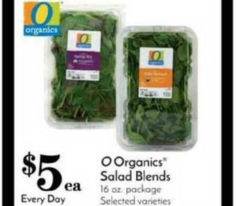 Pavilions O Organics® Salad Blends offer