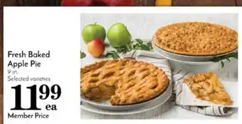 Pavilions Fresh Baked Apple Pie offer