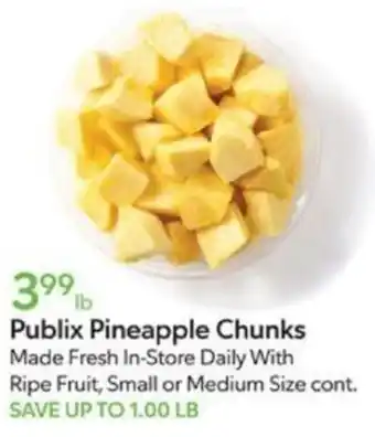 Publix Publix Pineapple Chunks offer