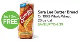 Publix Sara Lee Butter Bread offer