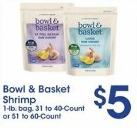 Price Rite Bowl & Basket Shrimp offer