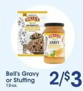 Price Rite Bell's Gravy Or Stuffing 12 oz offer