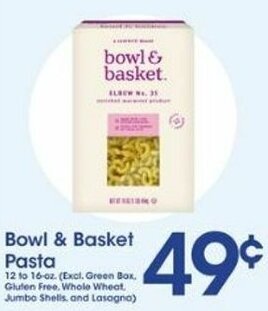 Price Rite Bowl & Basket Pasta offer