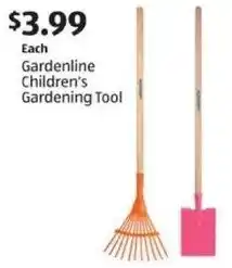 Aldi Gardenline Children's Gardening Tool offer