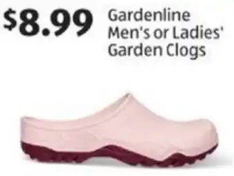 Aldi Gardenline Men's or Ladies' Garden Clogs offer