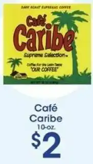Price Rite Café Caribe 10 oz offer