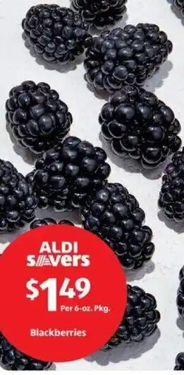 Aldi Blackberries offer