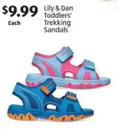 Aldi Lily & Dan Toddlers' Trekking Sandals offer