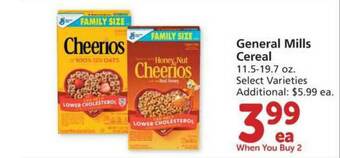 Albertsons General Mills Cereal offer
