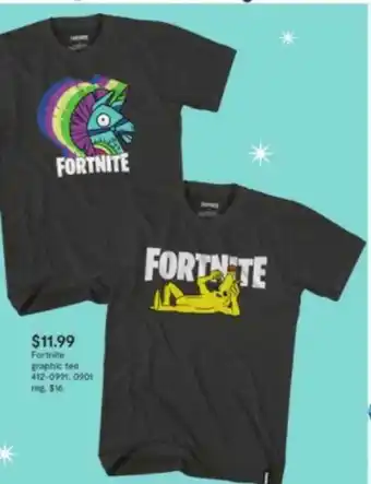 JC Penney Fortnite Graphic Tee offer