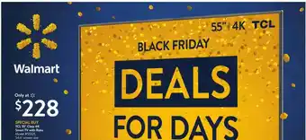 Walmart Tcl 55 offer
