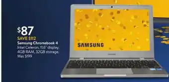 Walmart Samsung Chromebook 4 offer