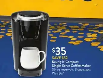 Walmart Keurig K-compact Single-serve Coffee Maker offer