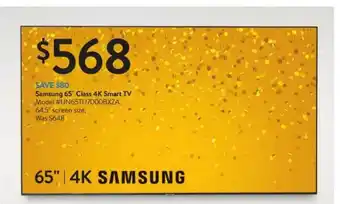 Walmart Samsung 65 offer