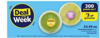 Winn Dixie Fresh Guacamole offer