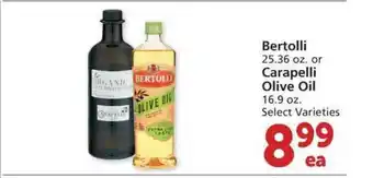 Albertsons Bertoli Or Carapelli Olive Oil offer