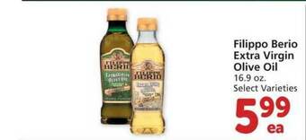 Albertsons Filippo Berio Extra Virgin Olive Oil offer