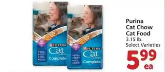Albertsons Purina Cat Chow Cat Food offer