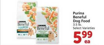 Albertsons Purina Beneful Dog Food offer