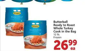 Albertsons Butterball Ready To Roast Whole Turkey Cook In The Bag offer